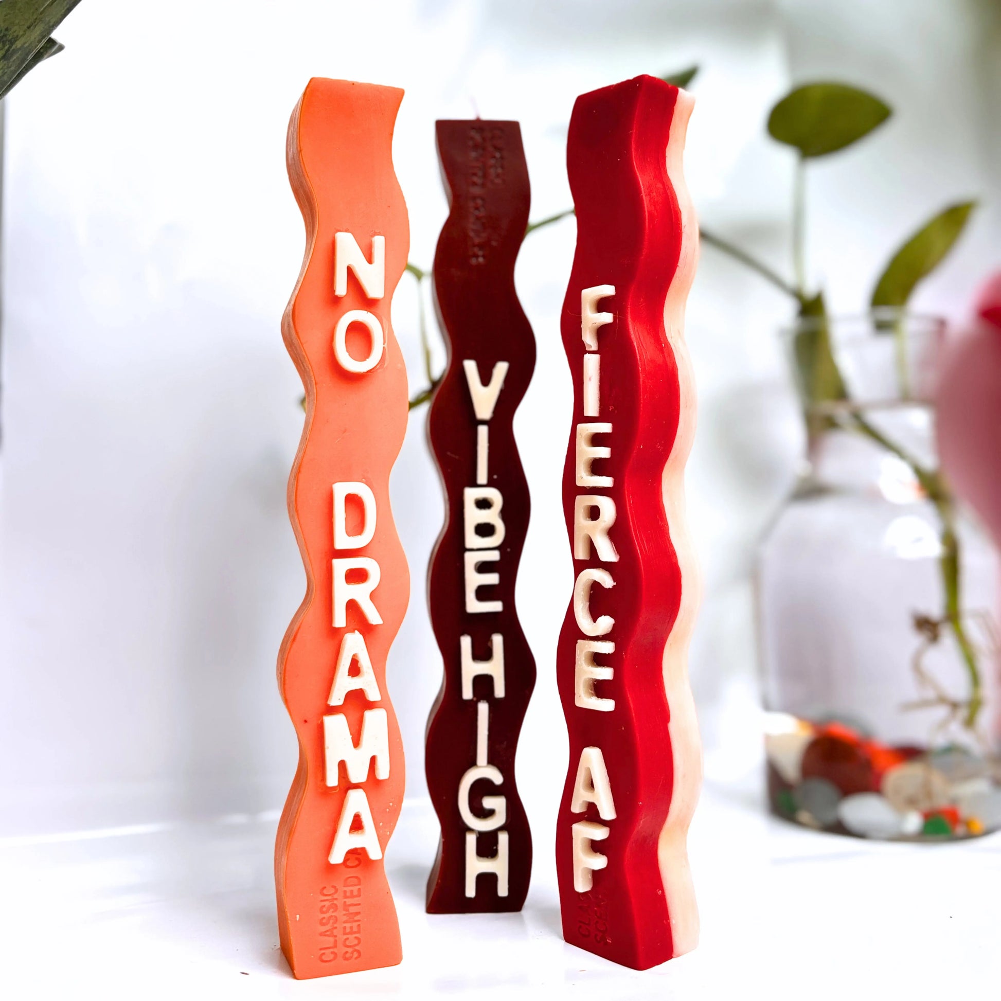 Statement Wavy Candles OhMyGaush